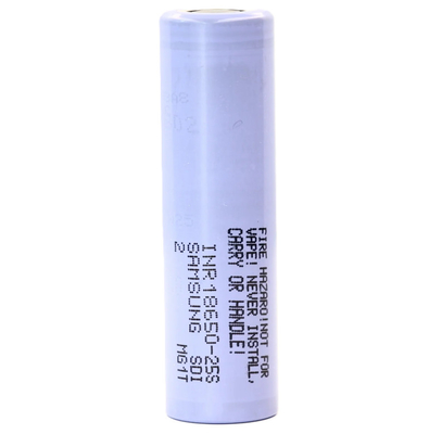 Samsung 25S 18650 2500mAh 20A Batteria 3.6V Cellula cilindrica agli ioni di litio INR18650-25S