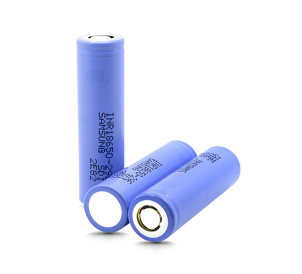 Samsung 29E 18650 2850mAh 2.75A Batteria 3.65V Cellula cilindrica agli ioni di litio INR18650-29E