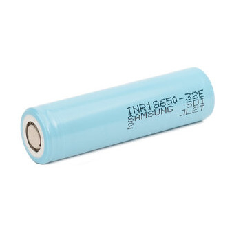 Samsung 32E 18650 3200mAh 6.4A Batteria 3.65V Cellula cilindrica agli ioni di litio INR18650-32E