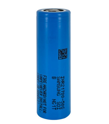 Samsung 50G 21700 5000mAh 9.8A Batteria 3.63V Batteria agli ioni di litio Cella INR21700-50G