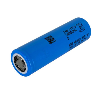 Samsung 50G 21700 5000mAh 9.8A Batteria 3.63V Batteria agli ioni di litio Cella INR21700-50G