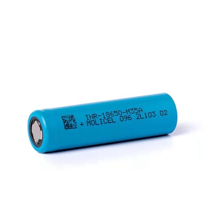 Molicel INR-18650-M35A Batteria a piatta superficie 18650 Molicel M35A 18650 3500mAh 10A Batteria 3.6V