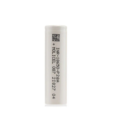 Molicel INR-18650-P28A 18650 Batteria 3.6V 2800mAh con corrente di scarica continua massima di 35A