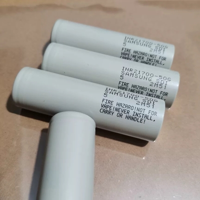 Samsung 50G 21700 5000mAh 9.8A Batteria 3.63V Batteria agli ioni di litio Cella INR21700-50G