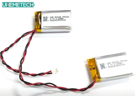 2C batteria Lipo a ricarica rapida 902030 2P 3.7V 1100mAh batteria al litio polimerico