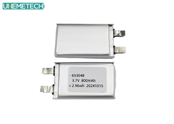 20C Alta velocità di scarica 3.7V 800mah Batteria Lipo 653048 per RC Aeroplano
