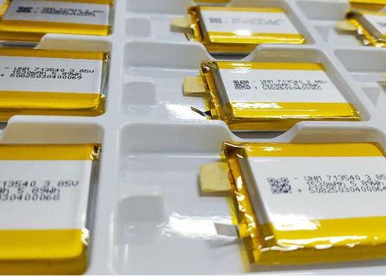 3.85V Batteria polimerica al litio ad alta tensione 1530mAh 713540 Per dispositivi medici