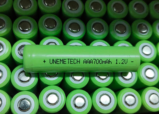Batteria NiMH AAA700mAh 1.2V 700mAh Batteria ricaricabile idruro di nichel-metallo