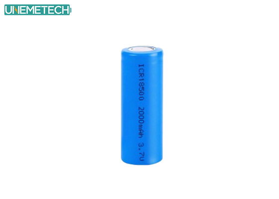 Qualità Batteria agli ioni di litio cilindrica ad alta capacità 18500 3.7V 2000mAh per utensili elettrici Fabbrica